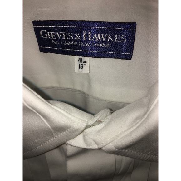 Gieves & Hawkes Men's Button Up Evening Shirt - Picture 2 of 5